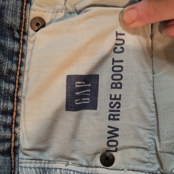 Gap low rise bootcut stretch denim jeans - Picture 9 of 14
